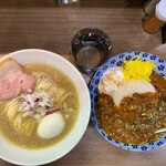 ヌードル＆スパイスカレー 今日の1番 - 朝限定セット　¥1,000-