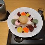 サントリー美術館 shop×cafe - 季節の麩あんみつ＜和栗＞