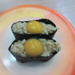 すし江戸 - うずら納豆