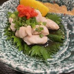 ろばた仁 - 白子のポン酢あえ