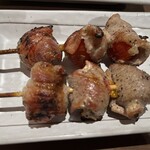 あほう鳥 - ミニトマト豚バラ