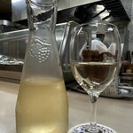 ステーキハウス スエ - 白ワイン