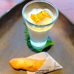 キャトルサンク - とうもろこしのババロア