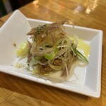 がブリチキン。 - 香味野菜と鯖みそのマリネ　