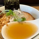 らぁ麺や 嶋 - 特上つけ麺（塩）・麺大盛