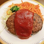 西洋料理　開福亭 - このハンバーグ絶品です