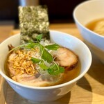 らぁ麺や 嶋 - 特上つけ麺（塩）・麺大盛