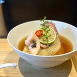 らぁ麺や 嶋 - 特上つけ麺（塩）・麺大盛