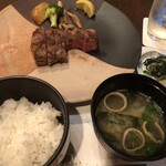 吉亭 - ｻｰﾛｲﾝｽﾃｰｷｺｰｽ  ( '-' 肉)ｵﾆｸﾁｬﾝ