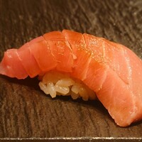 京橋 天冨良と鮨 いしい - 本鮪中トロ
