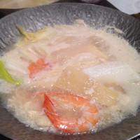 しゃぶしゃぶ・日本料理 木曽路 銀座５丁目店 - 豆乳鍋