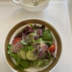 レストランヒルトップ - サラダ