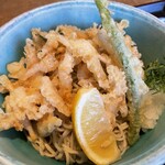 蕎麦処鏑屋響 - 白海老天たっぷり！