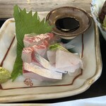 淡旬料理 ぢろけん - お刺身3種