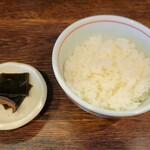 麺や 紡 - ご飯もね