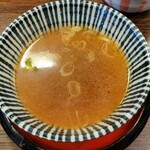 麺や 紡 - スープ割も！