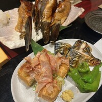 海鮮原始焼 ろば炭魚 赤羽本店 - 原始焼き盛り合わせ