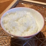 GINZA SORA - 艶々土鍋ご飯(美味しい！)