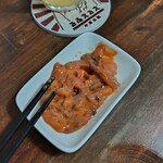 飲み屋 えるえふる - いかの塩辛250円