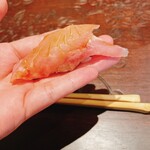 天ぷら たけうち - 銚子の金目鯛