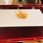 天ぷら たけうち - 車海老の足