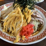 麺匠 大黒 - 冷やし中華（大盛り マヨネーズトッピング 無料）900円♪