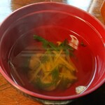 川京 - お吸いもの♪ちょこっと少ない