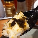 麺屋 真心 - 手もみ海苔のアクセントが、よい