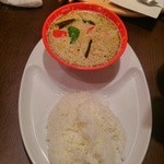 バルタン食堂 - グリーンカレー・・・先輩が食べられました