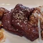 焼肉家けんちゃん - けんちゃん特製ホルモン盛り968円