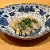 鮨 しお津 - アコウ　ポン酢