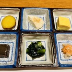 山のしずく旬菜家 - お通し