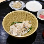 西麻布野口 - 鮎の炊き込みごはん