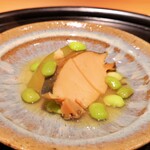 西麻布野口 - 鮑と冬瓜　あんかけ仕立て