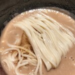 中華蕎麦 とみ田 - こちらが「柔め」です