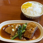 もんど - 豚角煮セット　2024.6