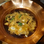 浅草一文 - 卵とじ〆うどん