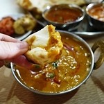 Indian Restaurant D SAGARMATHA - ジャガイモとチキン