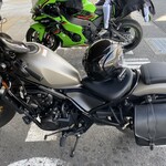 バインミーパテ - 愛車レブル500(圏央道•厚木PA外回りにて)