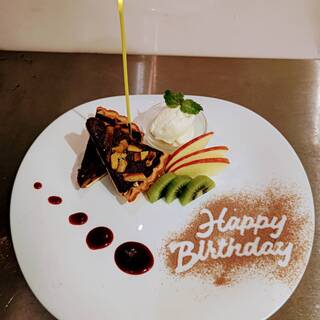 お祝いプレート♪