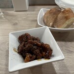 赤白 - 軟骨の赤ワイン煮込み　なかなか行けました♪