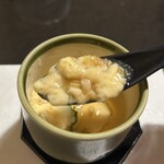 まな板の上の旬　ぽぽぽん - 季節の茶碗蒸し～椎茸とお餅の茶碗蒸し～