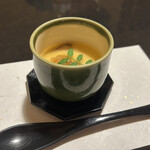 まな板の上の旬　ぽぽぽん - 季節の茶碗蒸し～椎茸とお餅の茶碗蒸し～