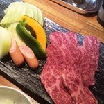 Nakanochikusan - カルビランチ（1580円）