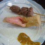 さくや - おでん（ちくわ、牛スジ）