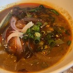 ぽか羅 - 坦々スープカレー にゆで卵追加