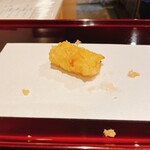 天ぷら たけうち - 那珂川の朝採れのとうもろこし