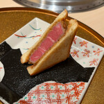 恵比寿 うしみつ - うしみつ名物カツサンド