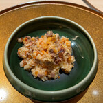 恵比寿 うしみつ - これ究極に美味しい！お腹いっぱいでも食べれた。