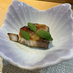 分家 歩寿司 純 - さわら西京焼き（お通し）